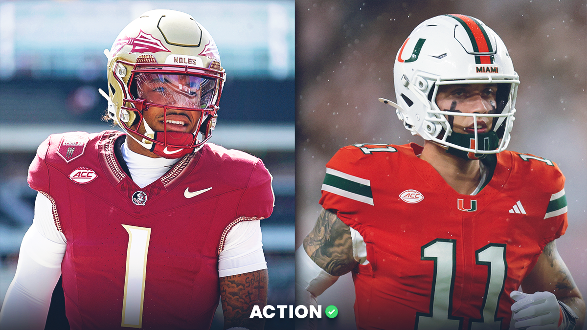 Florida State vs. Miami Odds, Picks, Predictions: Our Best Bets for Saturday’s Spread, Over/Under article feature image