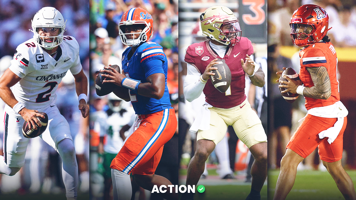 College Football Predictions, Picks: Stuckey’s Week 6 Bets for Texas vs Florida, Iowa State vs Cincinnati, More article feature image