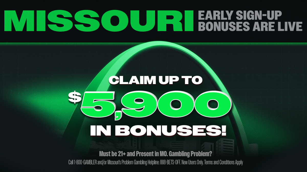 Missouri: Get Up to $5,900 in Early Sign-Up Bonuses Today! article feature image