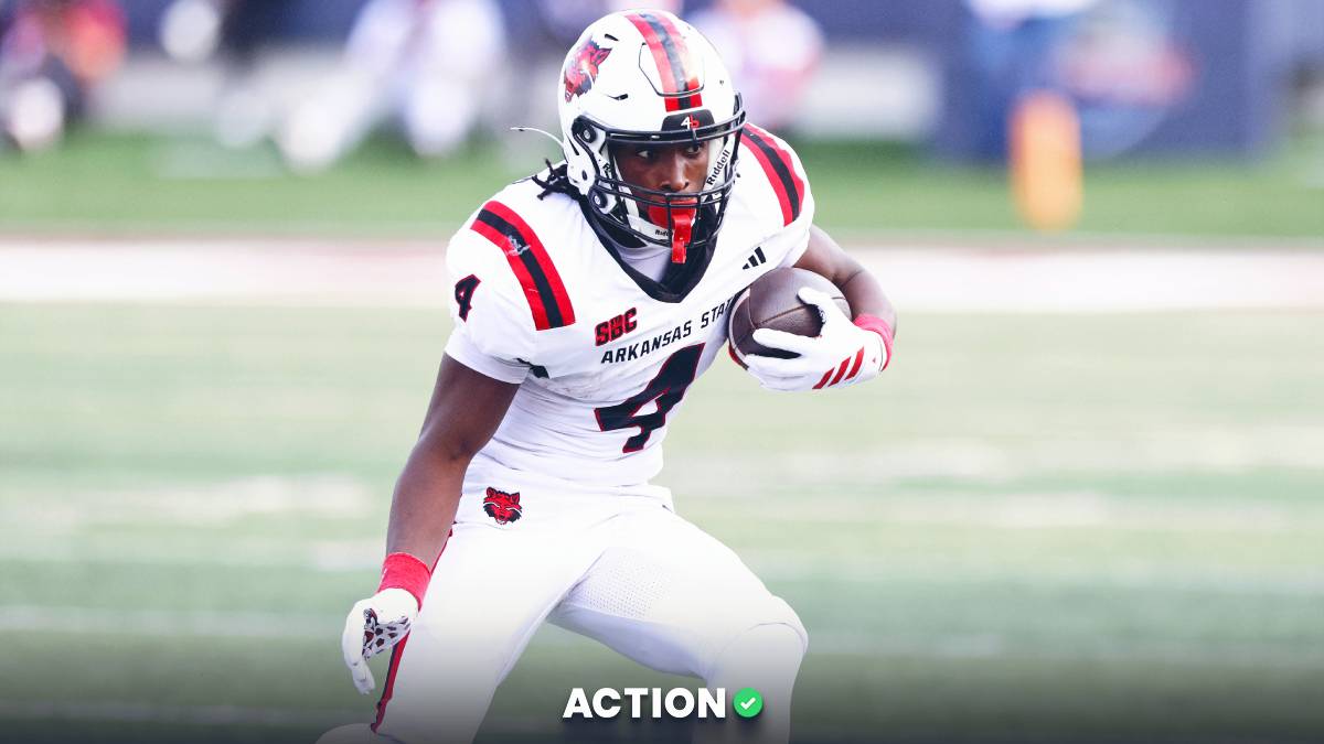 Arkansas State vs App State: Middle Range Unders Image