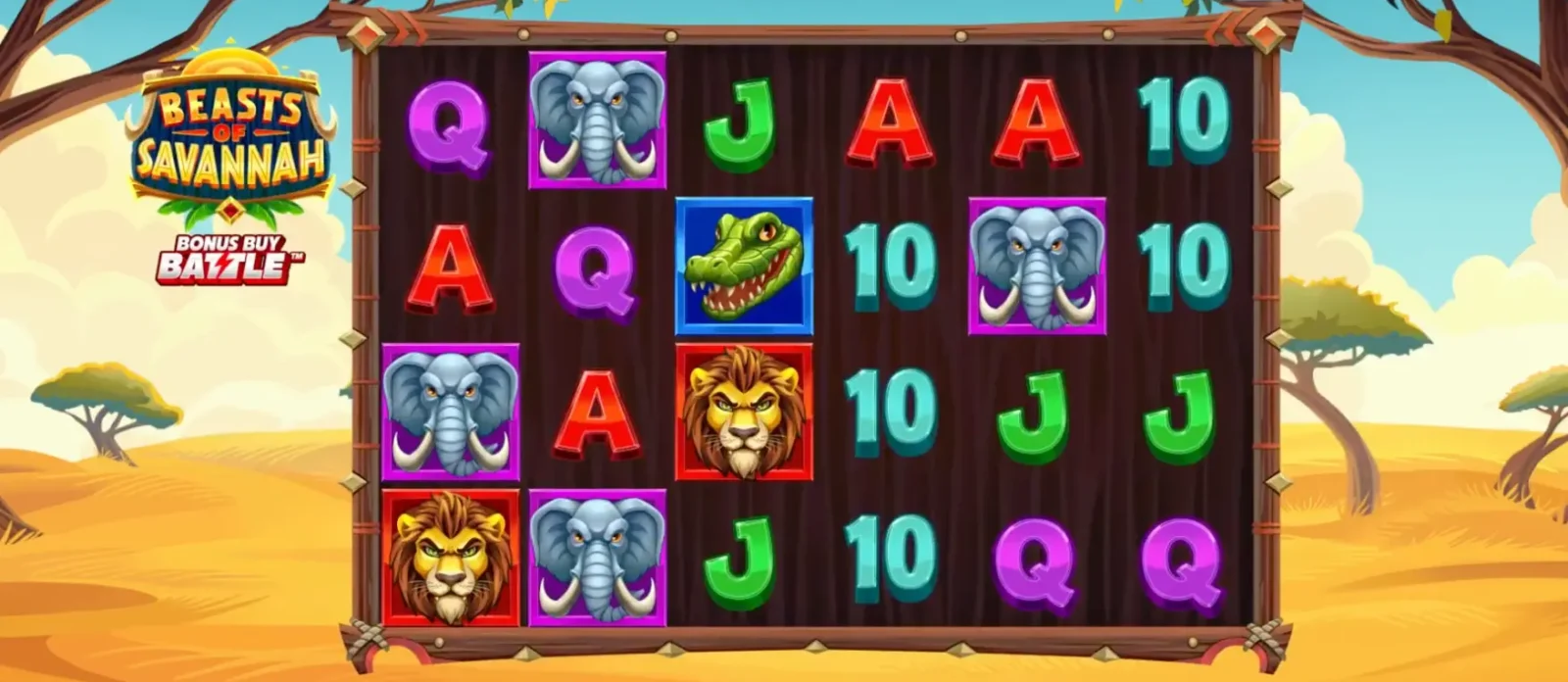 Beast of the Savannah slot from Titan Gaming available at Stake.us Casino