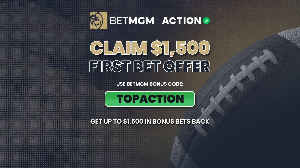 BetMGM Bonus Code TOPACTION: Grab $1,500 First Bet Offer for Week 12 NFL, Any Game Today article feature image