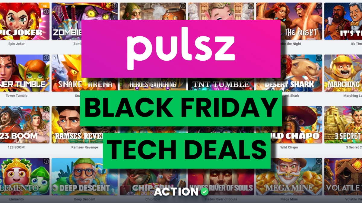 Black Friday Tech Deals at Pulsz – Win an iPhone, iPad, or Big Screen TV!
