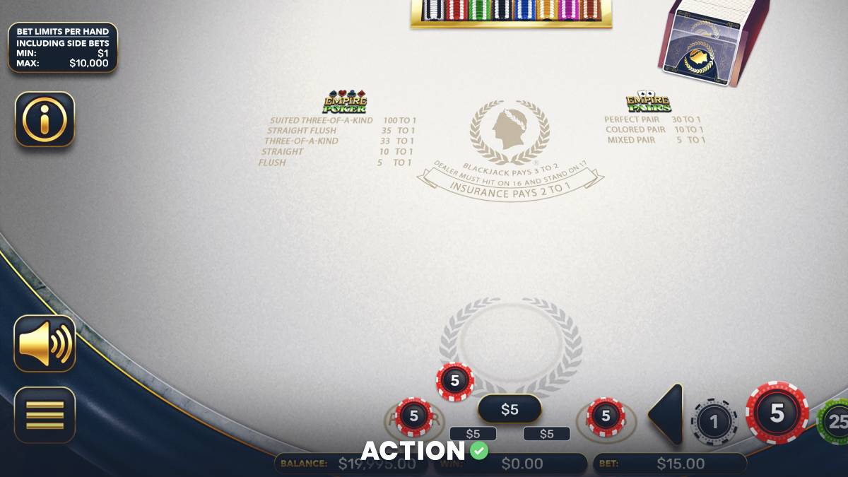 Caesars Online Casino Revamps Signature Blackjack Image