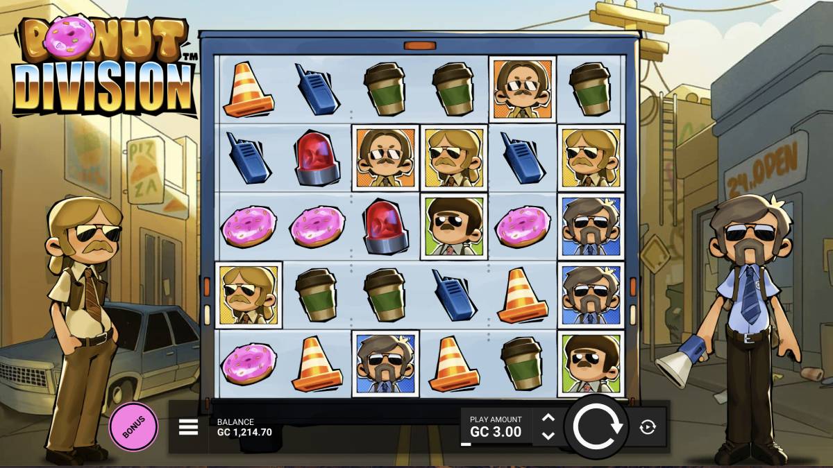 donut division is a sweepstakes casino game that is fun to play on national donut day, or any day for that matter.