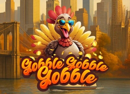 A look at the Gobble Gobble Gobble slot game.