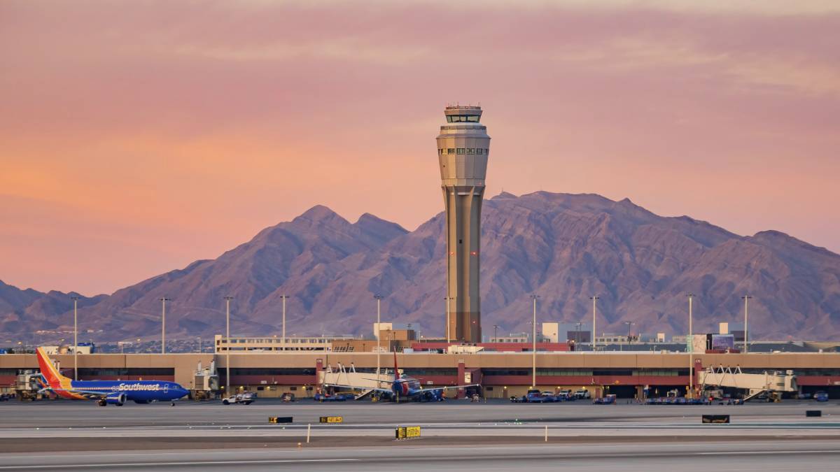 35 flights at Harry Reid Airport had already been canceled by carriers including Southwest, United, and Delta because of the government shutdown.