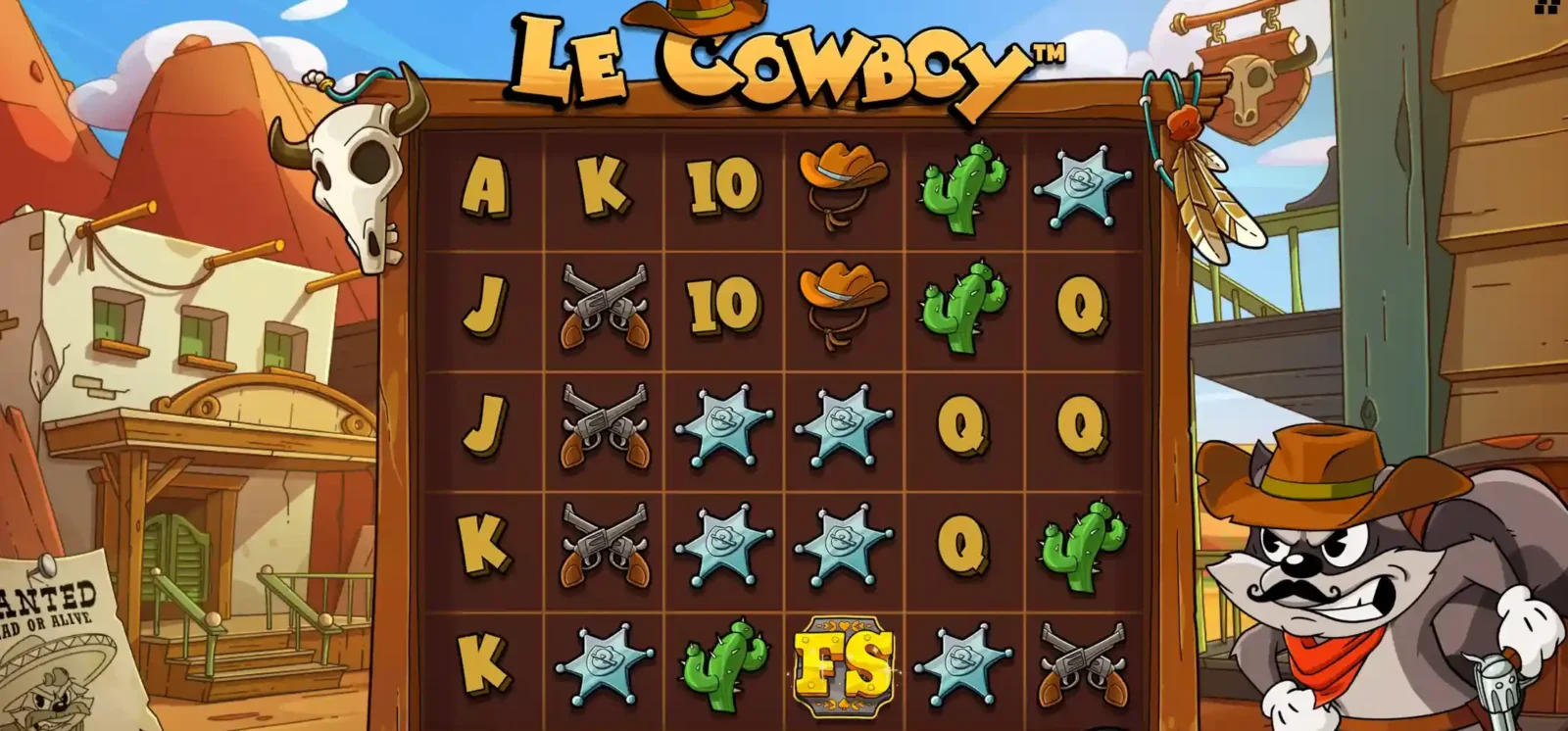 Le Cowboy from Hacksaw Gaming available at Stake.us Casino