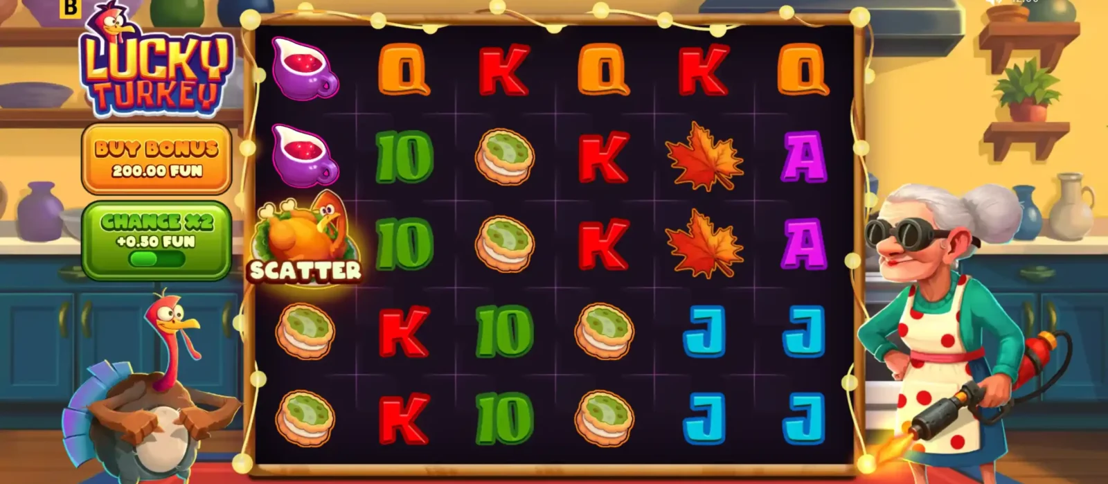 Lucky Turkey slot from BGaming available at Stake.us Casino