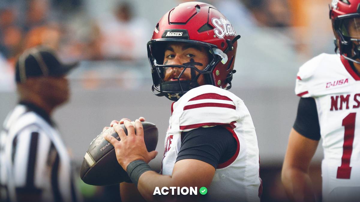 New Mexico State vs UTEP Prediction, Pick, NCAAF Odds for Saturday, Nov. 22 article feature image