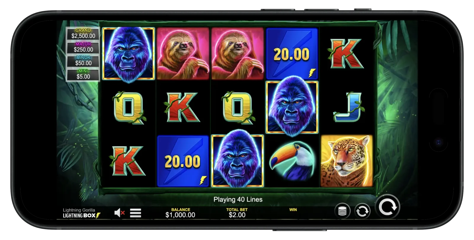 Lightning Gorilla slot - Best Slots on bet365 Casino