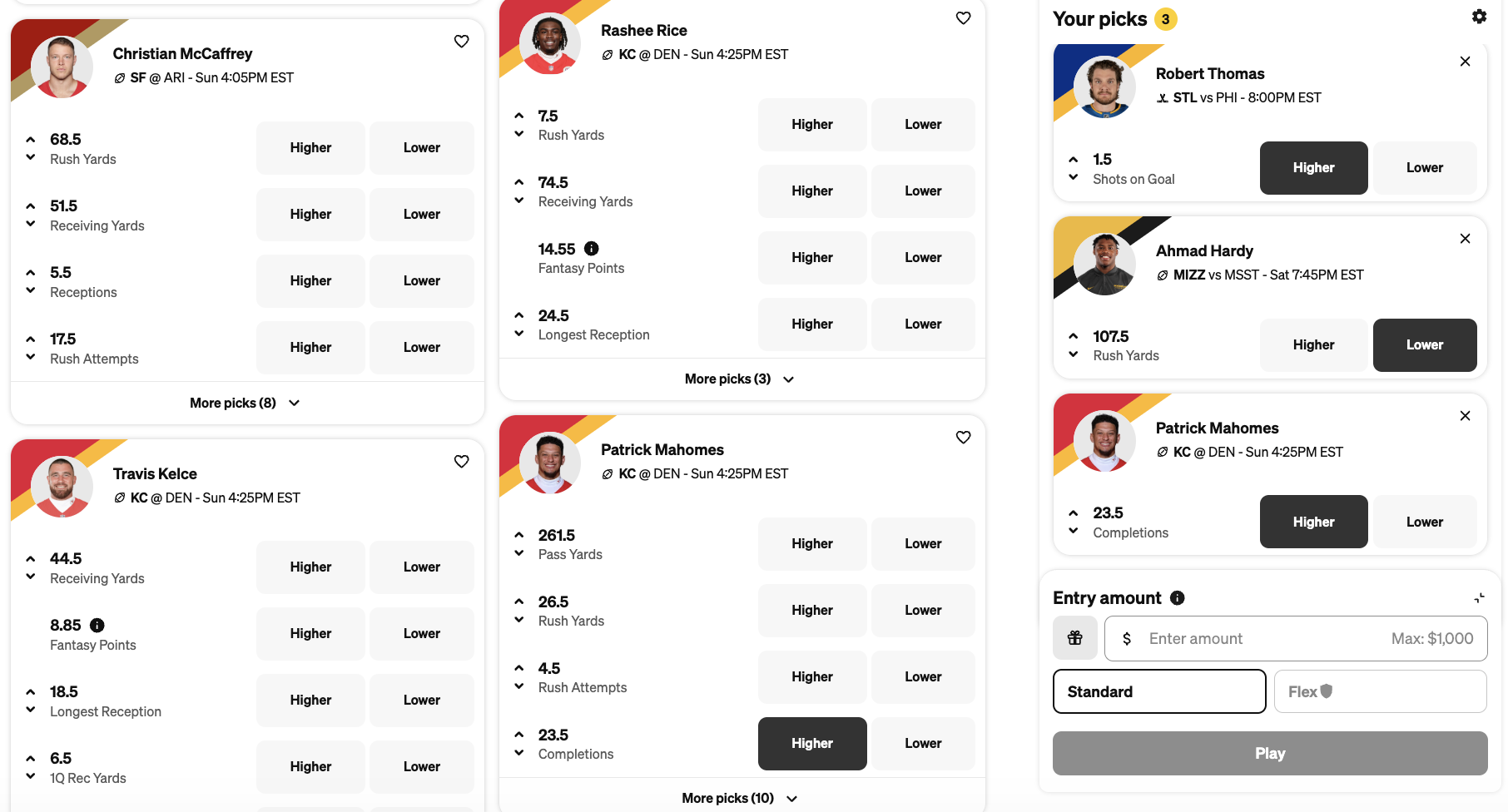 underdog-missouri-promo-code-monday-november-17