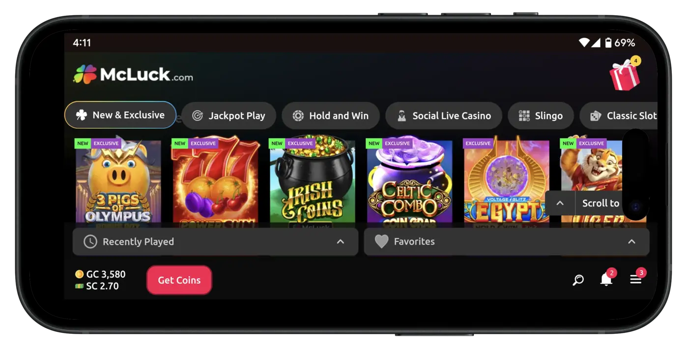 New Social Casinos - McLuck Casino