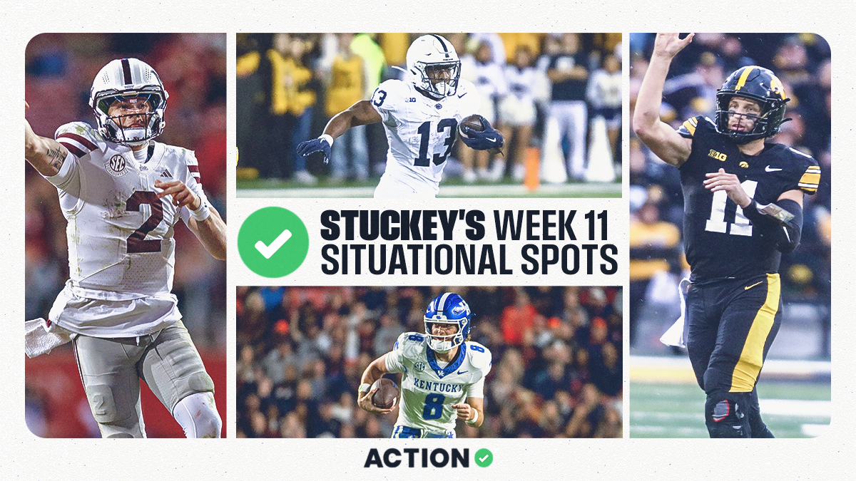 College Football Predictions, Picks: Stuckey’s Week 11 Spots for Indiana vs Penn State, LSU vs Alabama, More
