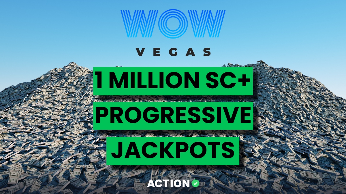 Win 1,000,000 SC+ Playing WOW Vegas Progressive Jackpot Games article feature image