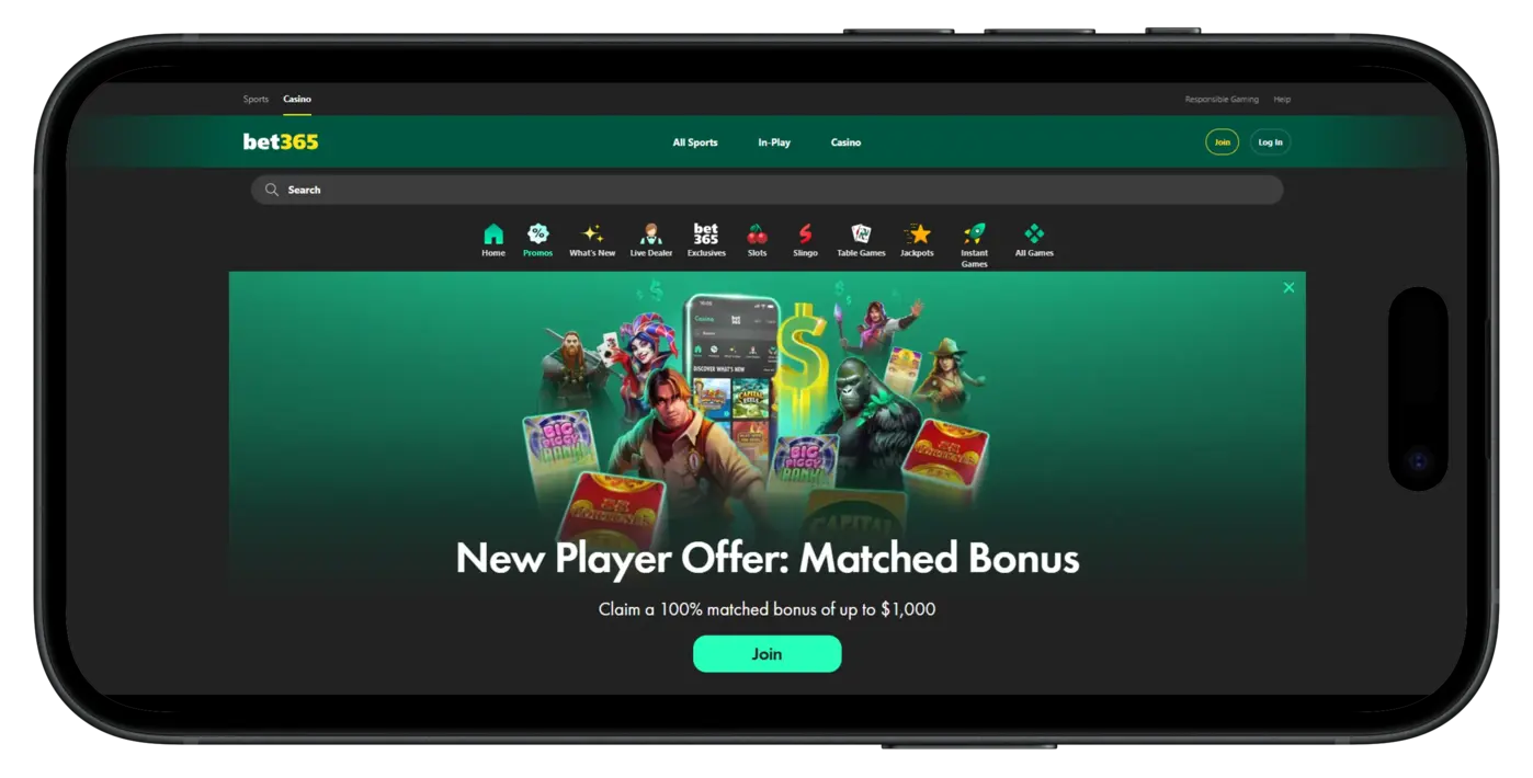 bet365 Casino Thanksgiving Weekend Bonus