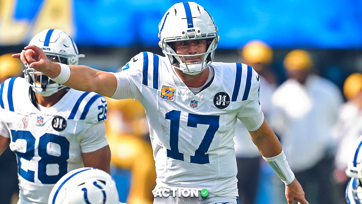 Falcons vs Colts Player Props for Daniel Jones, Tyler Warren