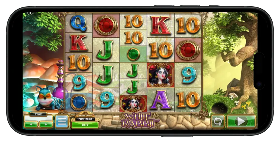 Best Slots on DraftKings - White Rabbit Megaways