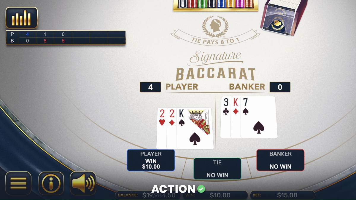 Caesars Entertainment Launches Signature Baccarat Online Casino Game