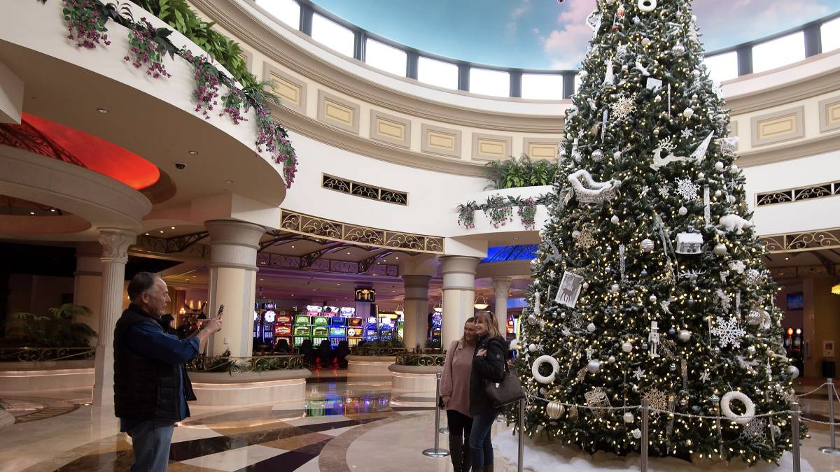  Bally's Dover Casino Resort (formerly Dover Downs) features festive holiday decor throughout its interior during the season, but its main holiday attraction is the nearby Gift of Lights drive-through show at the Dover Motor Speedway.