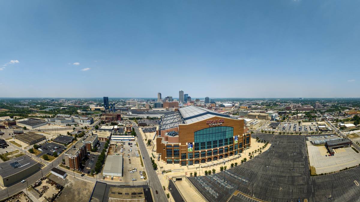 the Indianapolis casino may be built near Surface parking lots along South Street between the convention center and Lucas Oil Stadium.