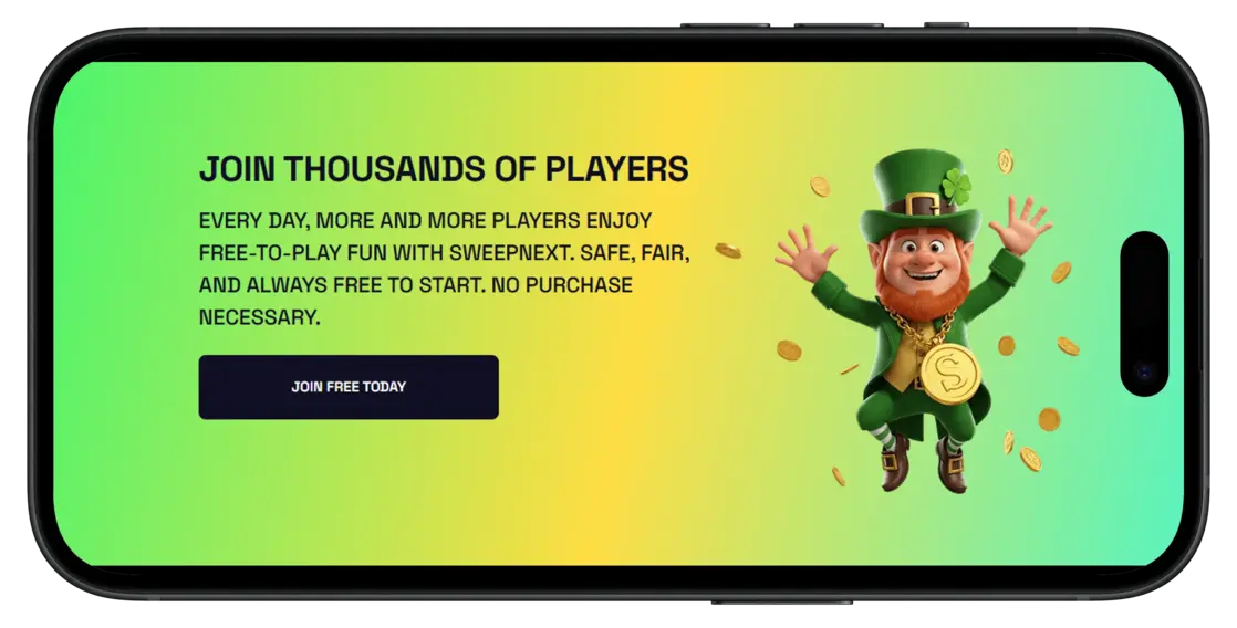 New Sweeps Cash Casino - SweepNext Casino