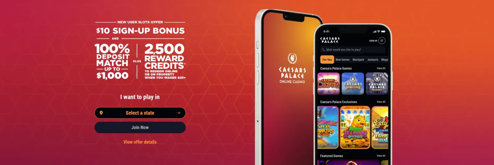 Caesars No Deposit Bonus Codes - Free Welcome Bonus No Deposit Required Real Money Casino USA 2025