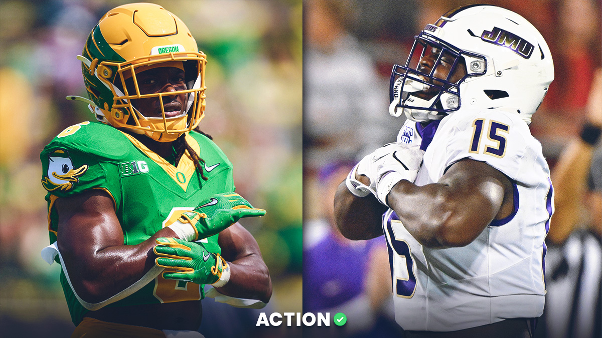 Oregon vs. James Madison Odds, Picks, Parlay for College Football Playoff Round 1