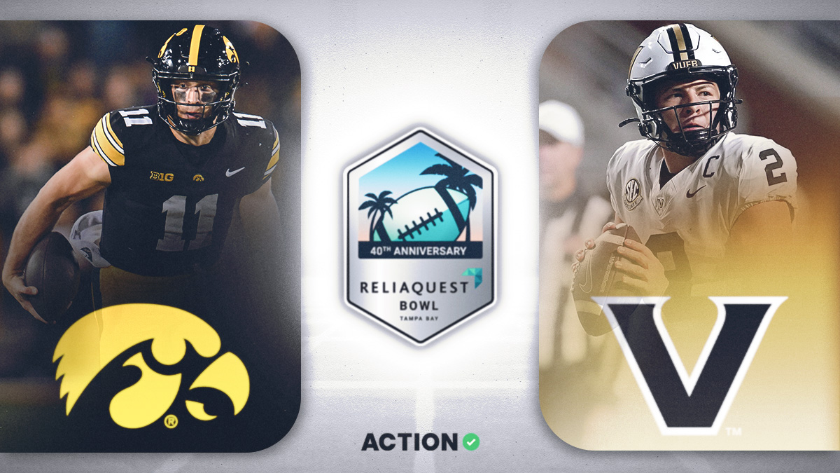 Iowa vs Vanderbilt Prediction, Pick, ReliaQuest Bowl Odds for Wednesday, December 31