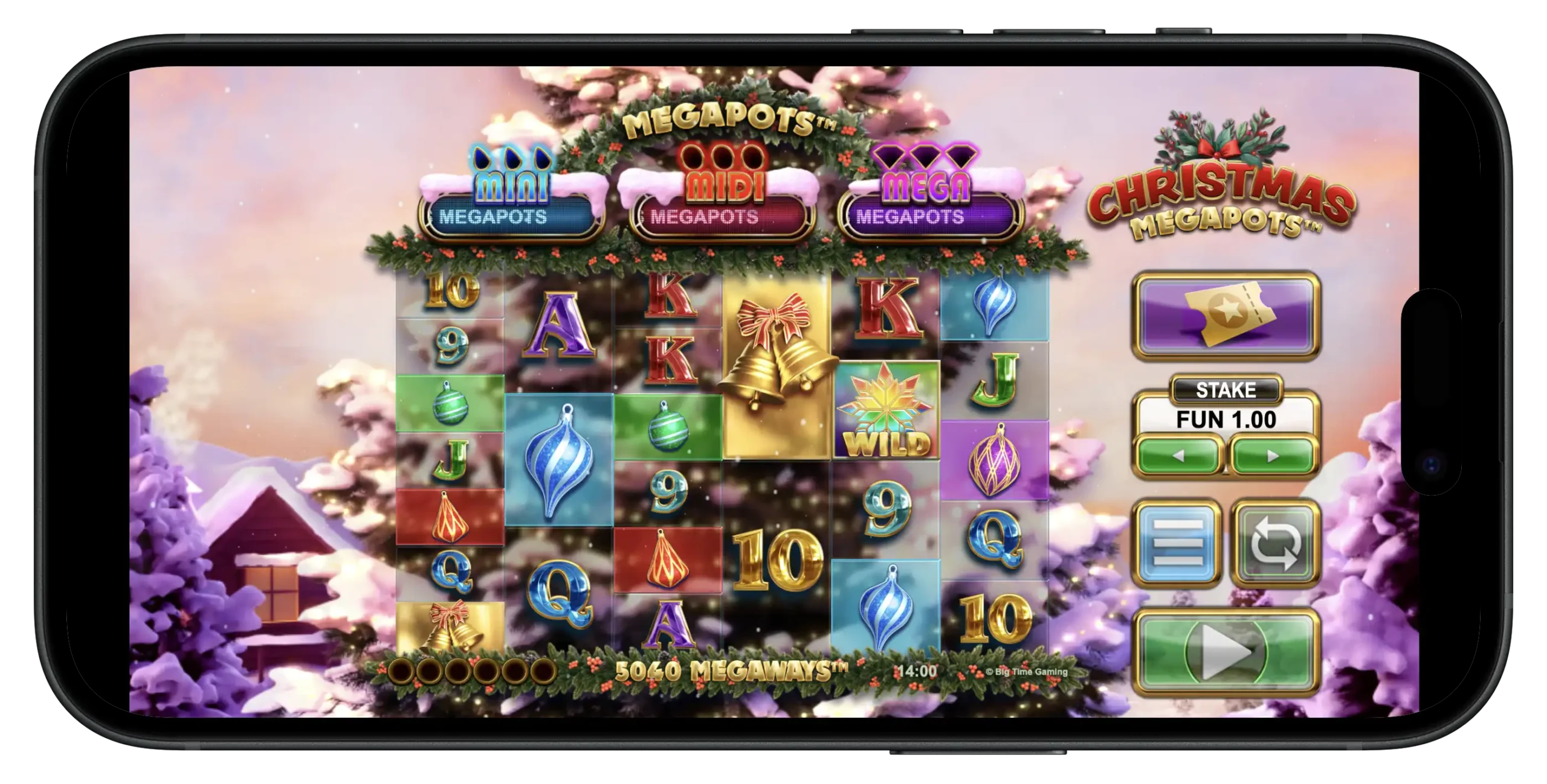 Christmas Slots at Fanatics Casino - Christmas Megapots