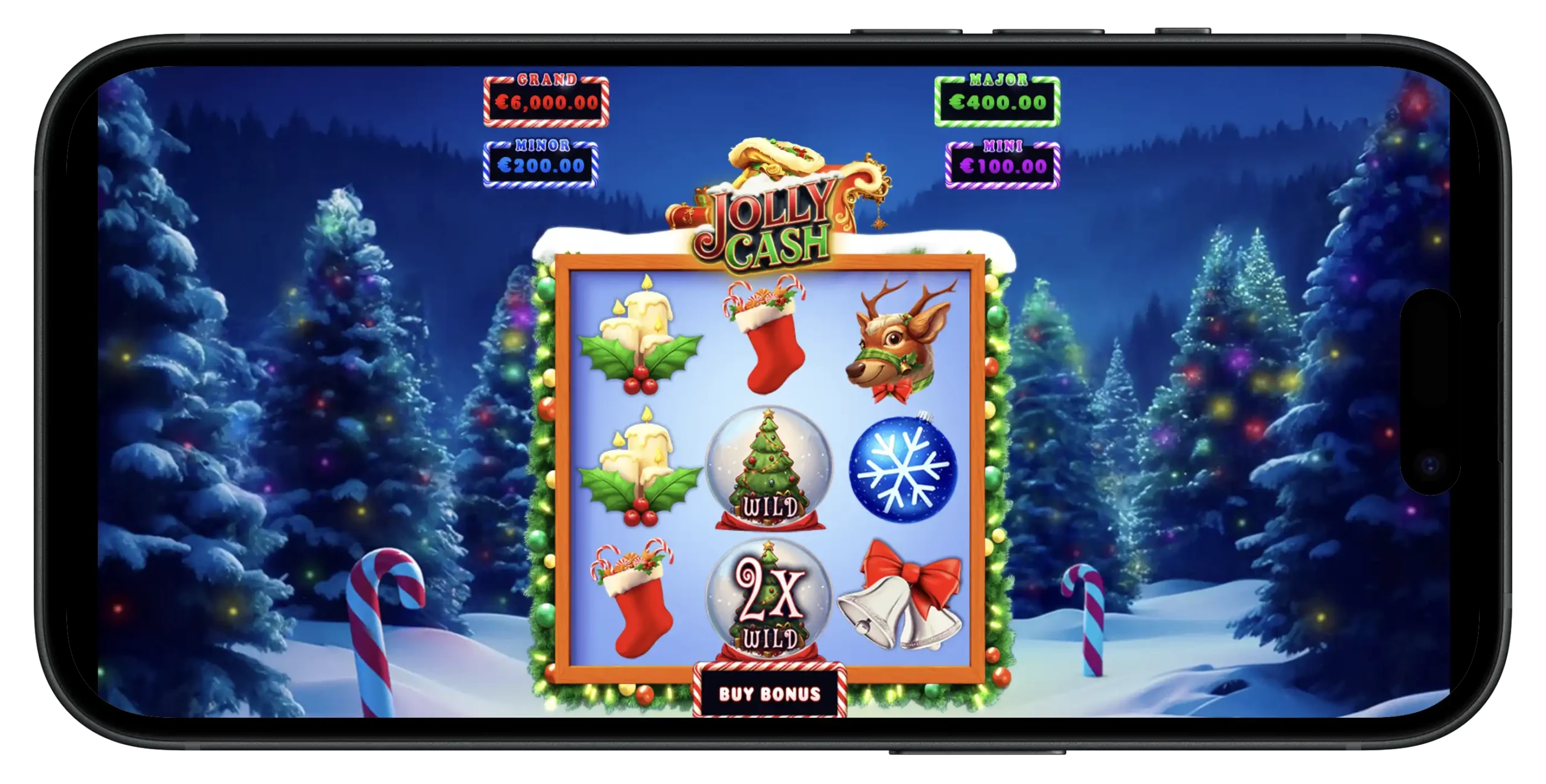 Christmas Slots at Fanatics Casino - Jolly Cash