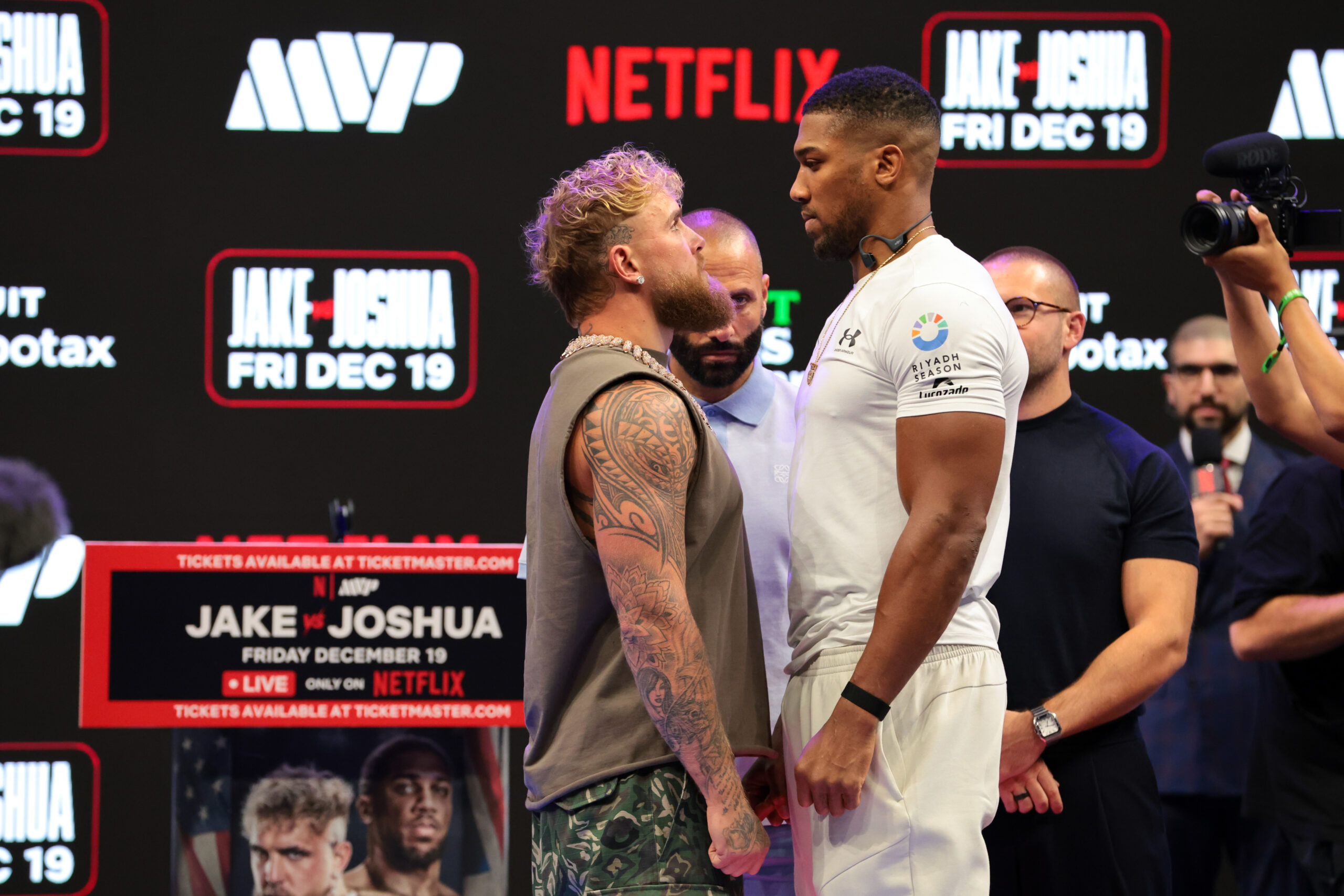 Why Can’t I Bet on Jake Paul vs. Anthony Joshua on Netflix? Rules by State & DFS Options for Jake vs. Joshua