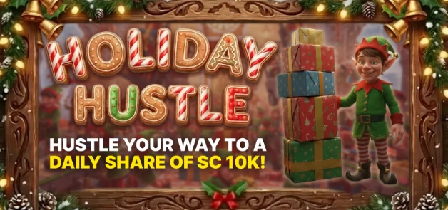Win a share of 10K SC Daily at the WOW Vegas Holiday Hustle promotion