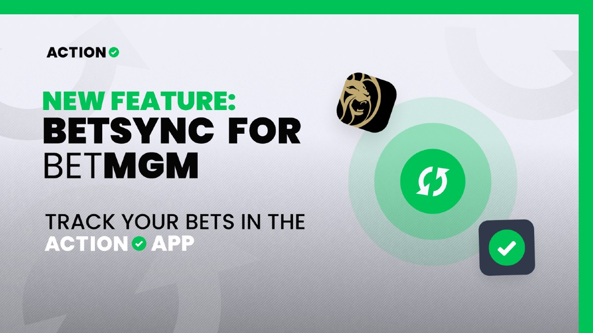 How to Automatically Track Your Bets at BetMGM in the Action Network App with BetSync