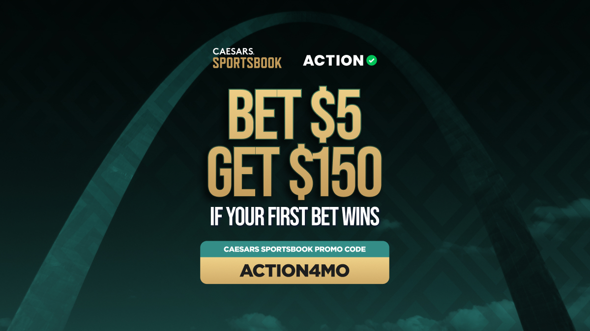 Caesars Missouri Promo Code ACTION4MO: Get $150 Launch Bonus Image
