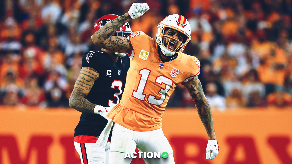 Player Props for NFL Week 16: Mike Evans, Tyler Shough, Chimere Dike, Jahmyr Gibbs