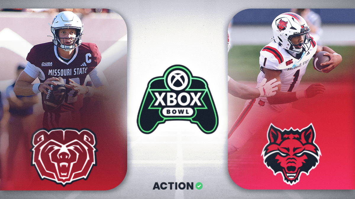 Missouri State vs Arkansas State Prediction, Pick, Xbox Bowl Odds for Thursday, Dec. 18