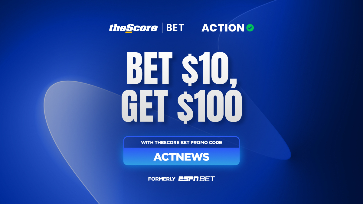 theScore Bet Promo Code ACTNEWS: Get $100 in Bonus Bets for MNF Now article feature image