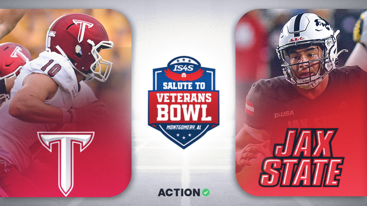 Troy vs Jacksonville State Prediction, Pick, Salute to Veterans Bowl Odds for Tuesday, Dec. 16