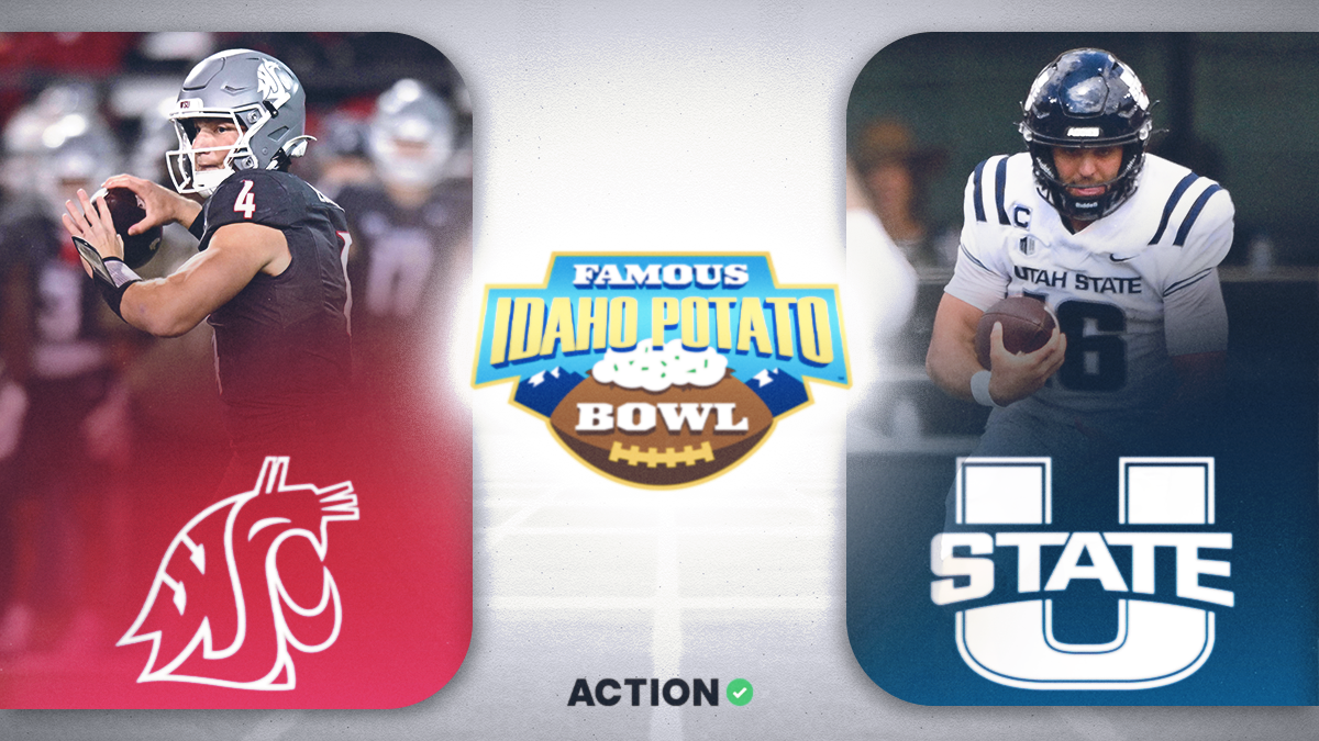 Washington State vs Utah State Prediction, Pick, Famous Idaho Potato Bowl Odds for Monday, Dec. 22
