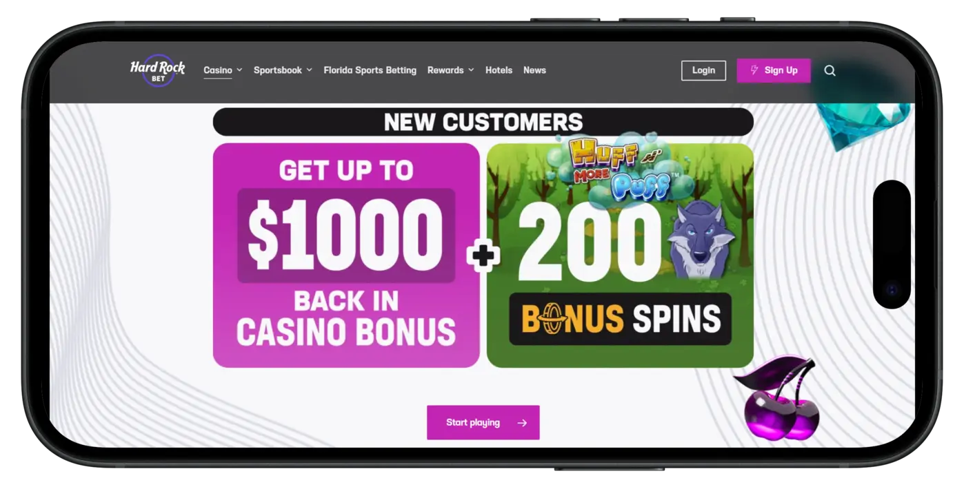 Hard Rock Bet Casino Bonus
