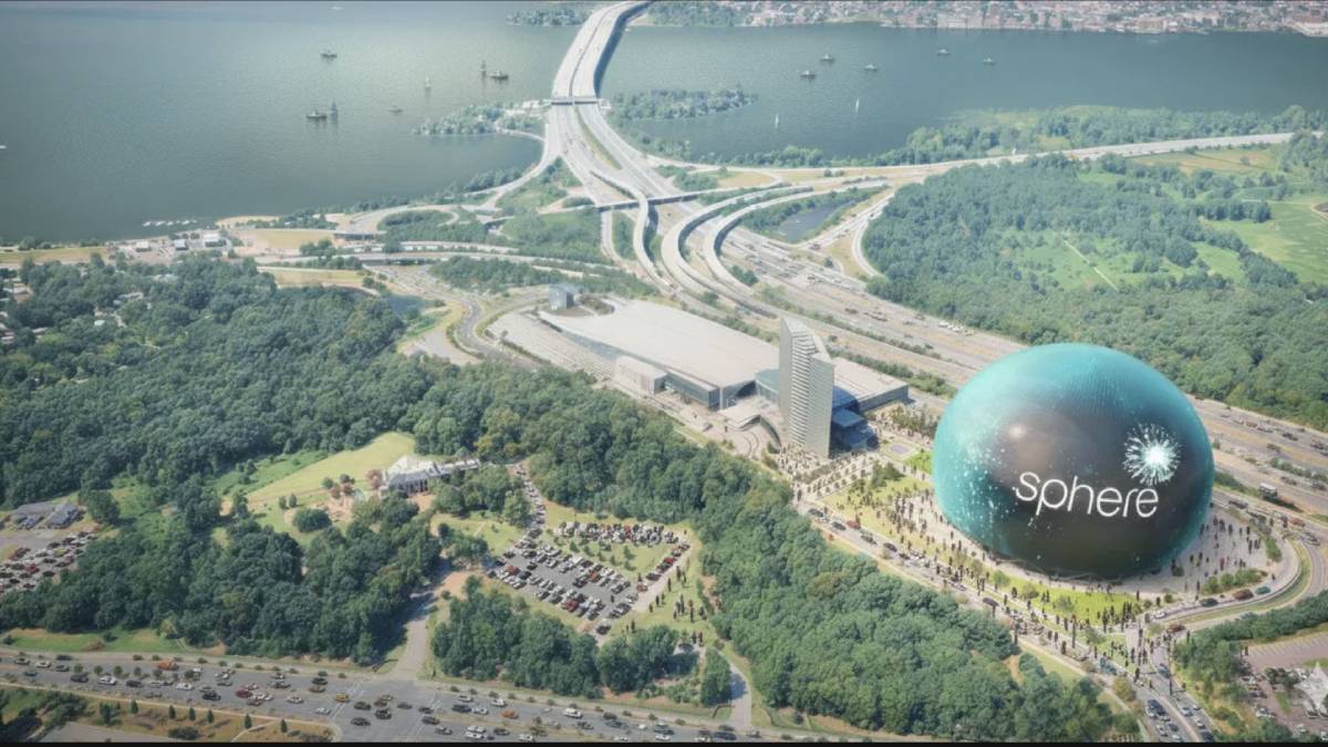 The National Harbor Sphere would still have an Exosphere like sphere las vegas.