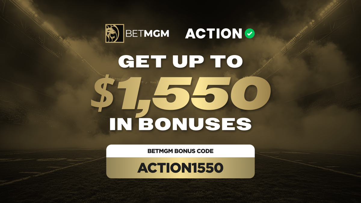 BetMGM Bonus Code ACTION1550: New $1,550 Seahawks vs. Patriots Betting Promo Image