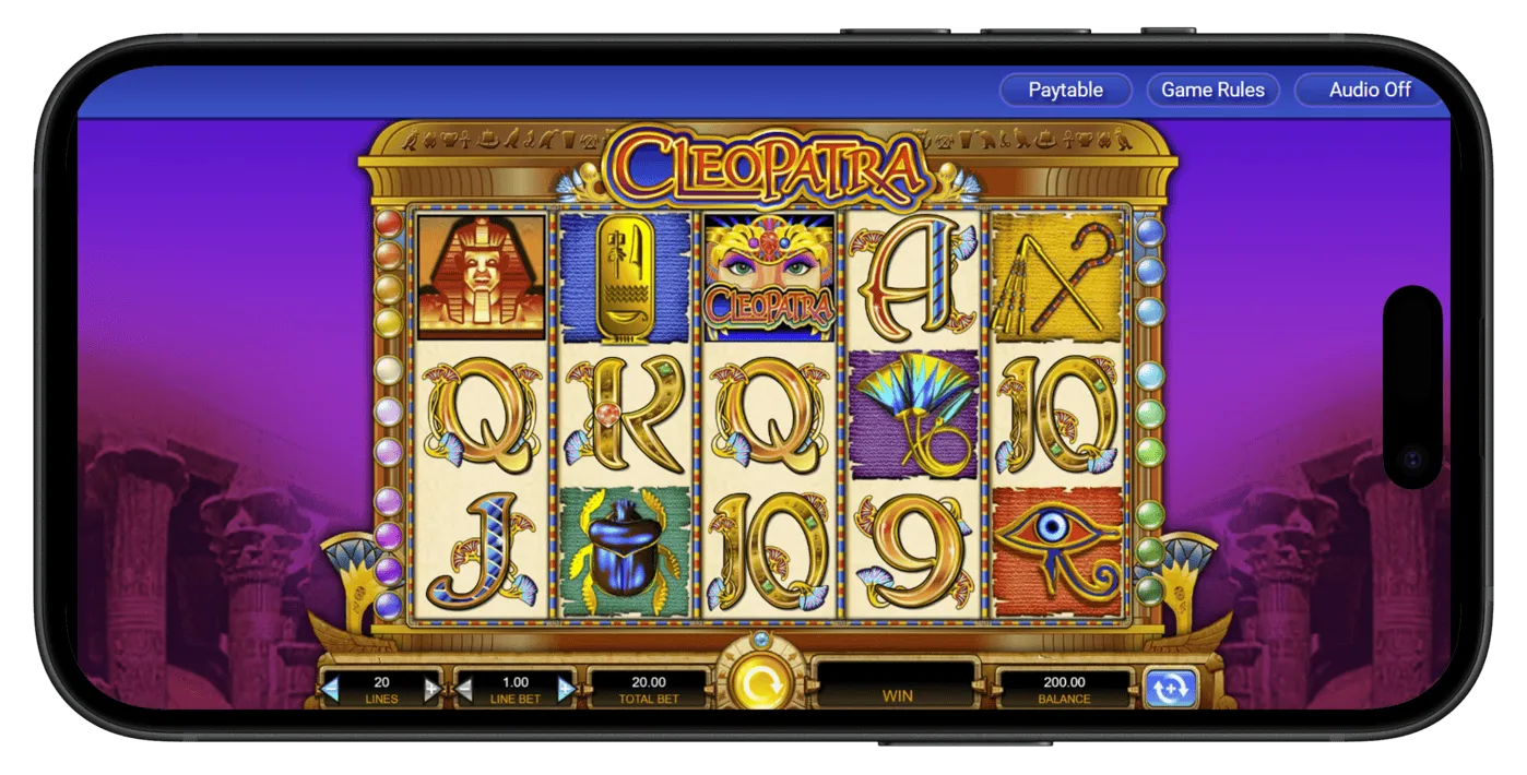 Cleopatra Online Slot by IGT