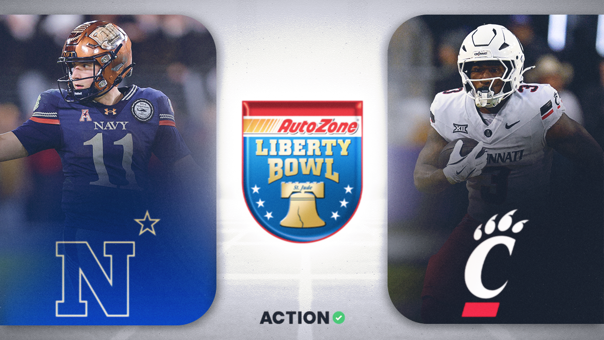 Navy vs Cincinnati Prediction, Pick, Liberty Bowl Odds for Friday, January 2