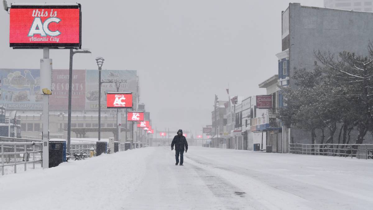 All nine major casinos in Atlantic City stayed open throughout winter storm hernando, despite nearly 14.5 inches of snow (with winds gusting up to 55 mph and a state of emergency in place).