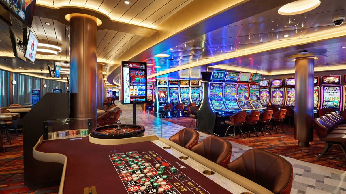 image of a casino cruise ship on carnival