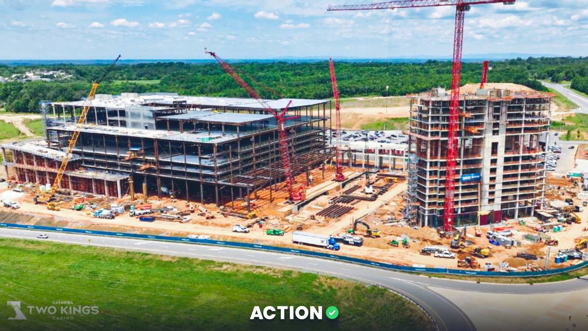 Casino in North Carolina at End of Second Construction Phase