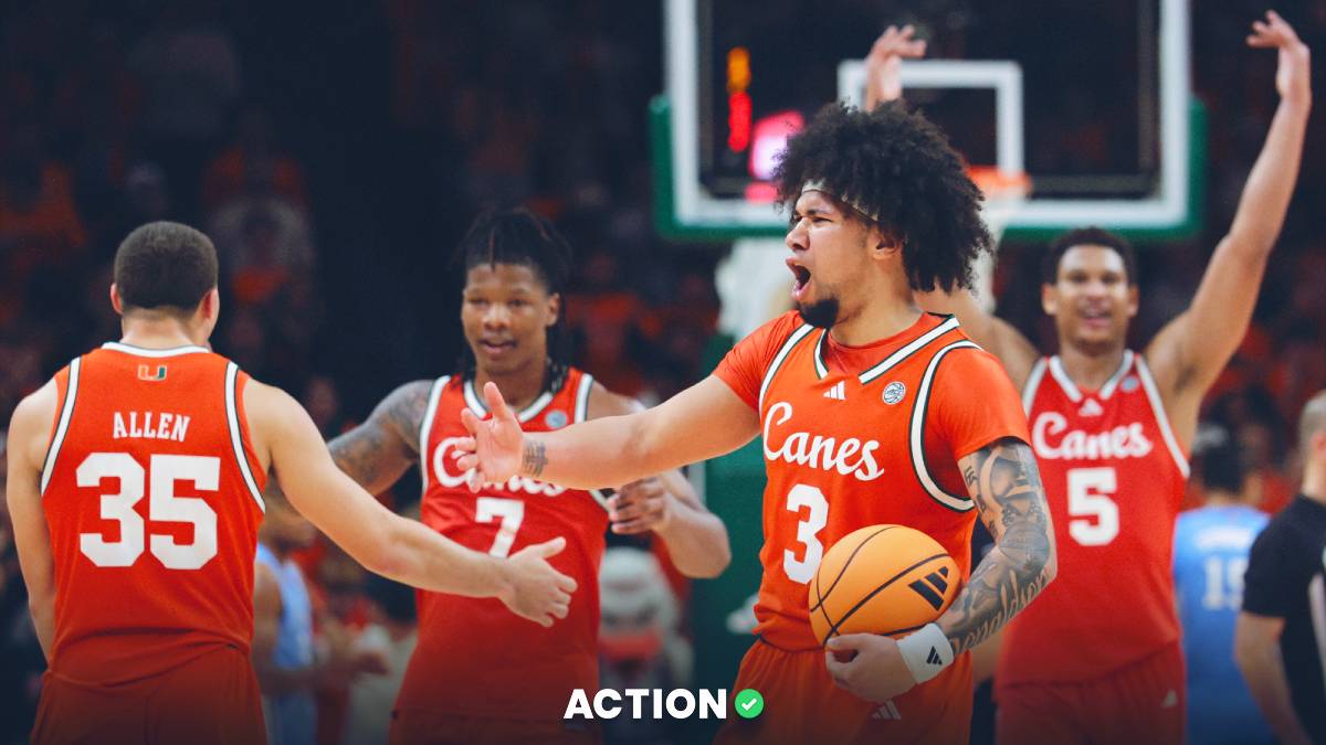 Miami vs Virginia Predictions, Picks, Odds for Saturday, February 21