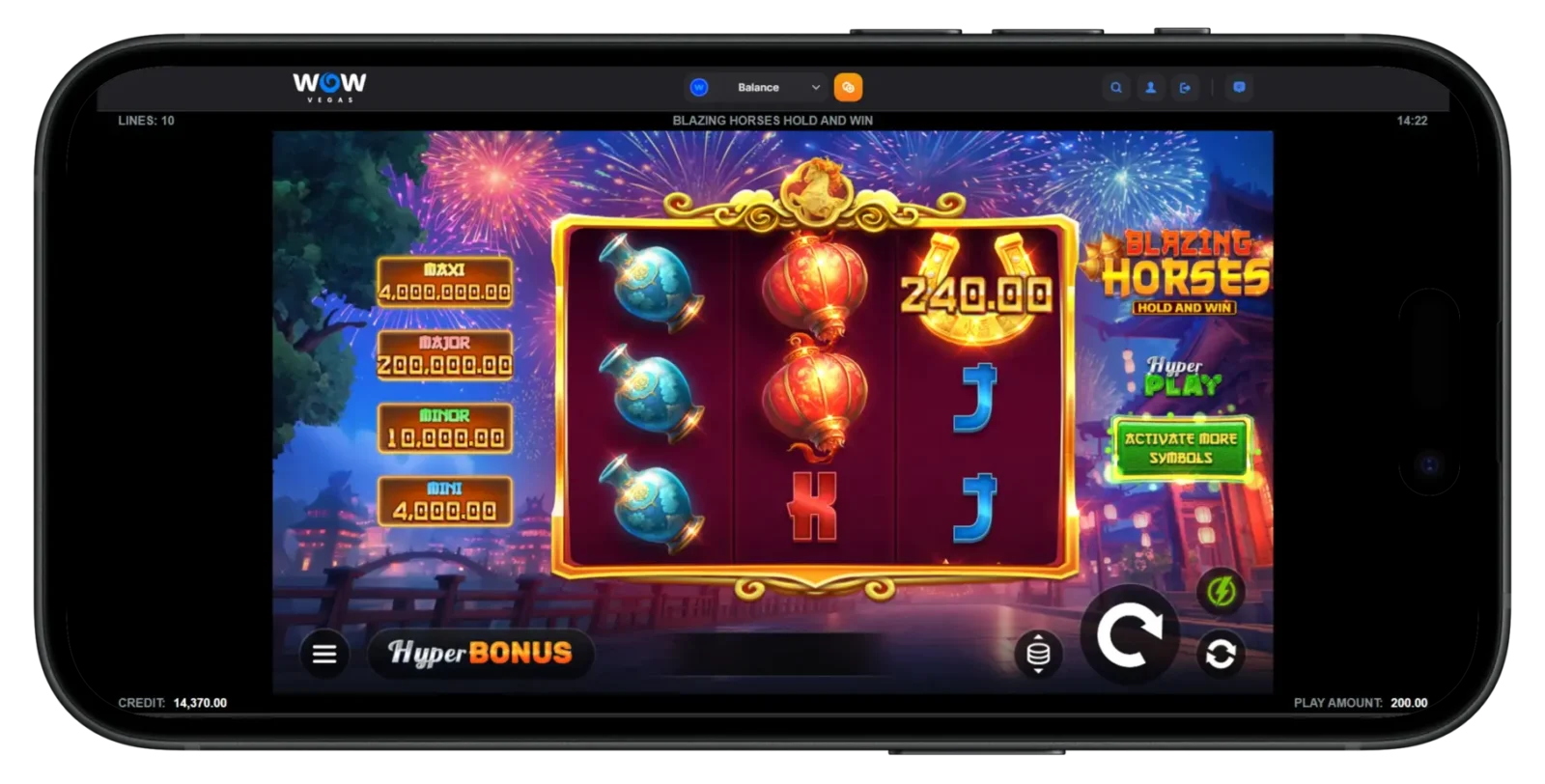 Lunar New Year 2026 - Blazing Horses Lucky Slot